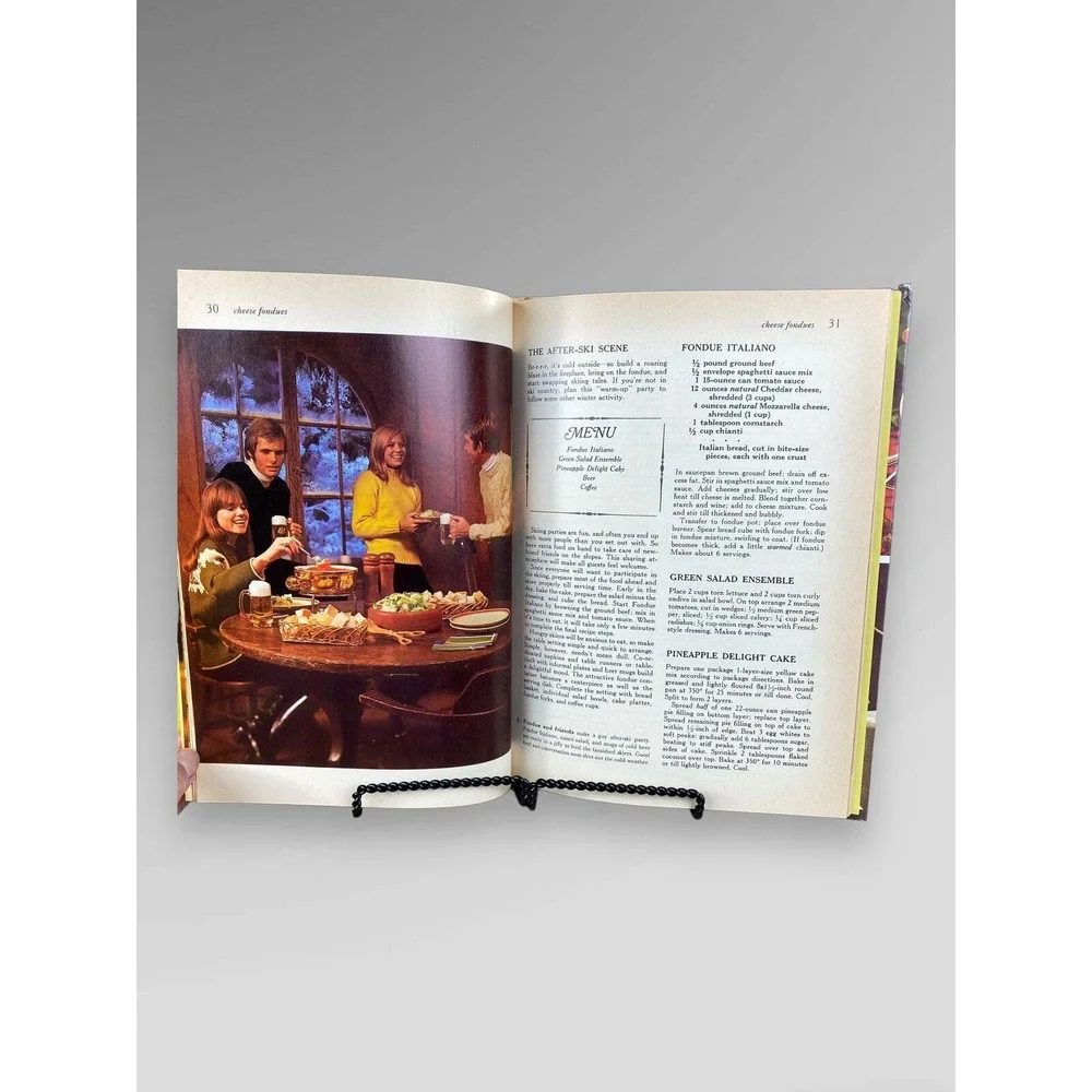 Better Homes &‎ Gardens Fondue AND Tabletop Cooking Fourth Printing 1971